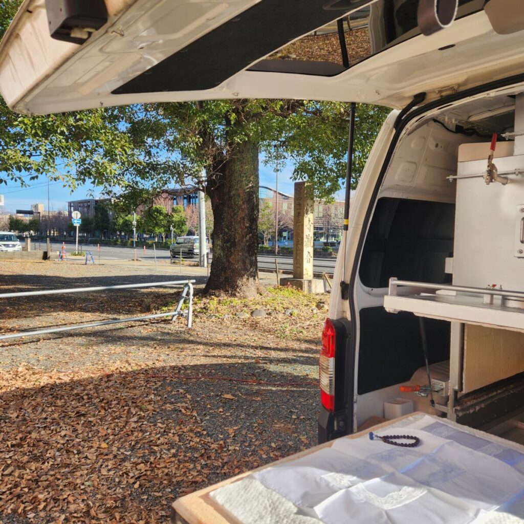 美江寺観音でのペット火葬の様子