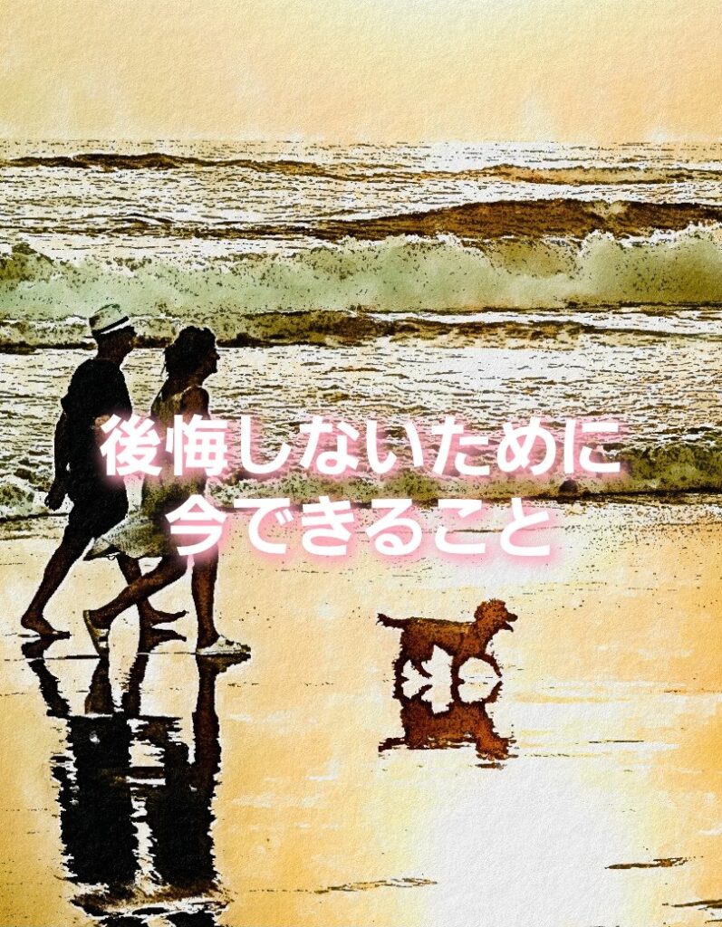 後悔しないために、今できること