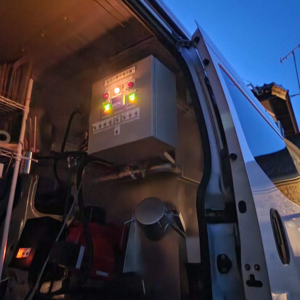 揖斐郡大野町でのペット火葬の様子