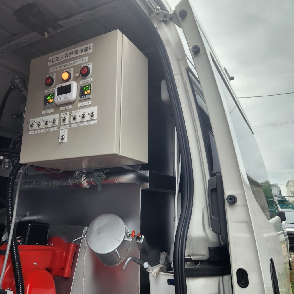 岐阜市でのペット火葬の様子